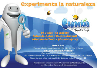 En Albalate se enseña este verano a “experimentar la naturaleza” con Esparkia