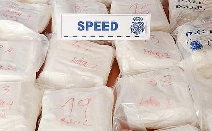 Incautan 150 kilos de speed que iban a un laboratorio de Guadalajara