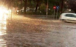 Mañana movida, a causa de la lluvia, la de este viernes para los Bomberos y Policía Local del Guadalajara