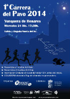 El Running C.C.Yunquera organiza para la tarde de Nochebuena la 1ª Carrera del Pavo