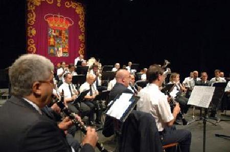 La Banda de Música de la Diputación actúa en un Encuentro Nacional en los Teatros del Canal de Madrid