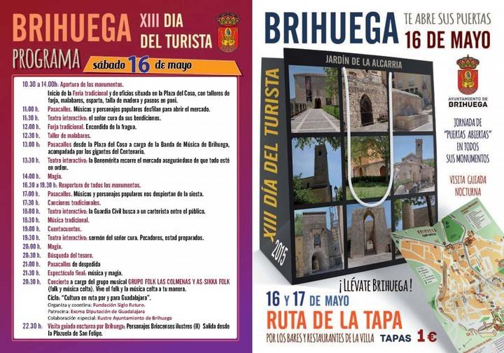 Turismo y tapeo conectan en el fin de semana dedicado al Turista en Brihuega