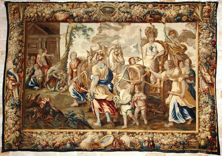 Los tapices de la Catedral de Sigüenza "a dos voces" en el Palacio del Infantado