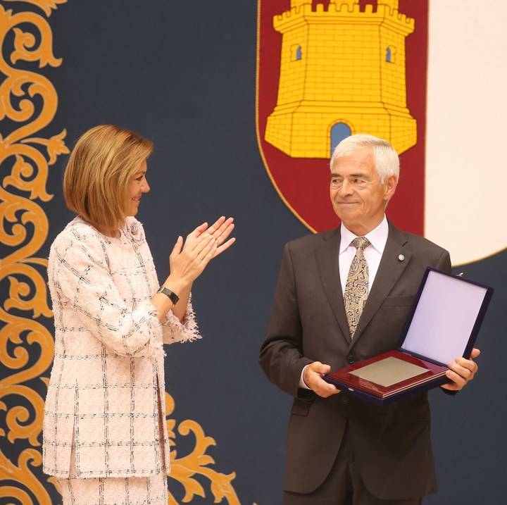 La empresa seguntina MARIANO HERVAS, recibió la distinción regional de manos de la presidenta Cospedal