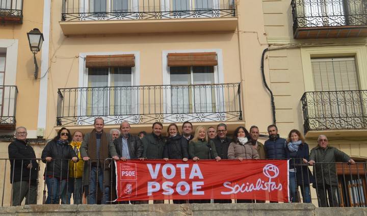Luz Rodríguez apuesta en Molina de Aragón por el voto útil y por el desarrollo del mundo rural en igualdad de oportunidades