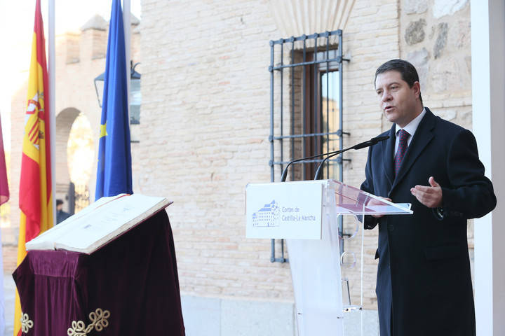García-Page: “Hoy celebramos la mejor Constitución que ha tenido España y para la que no existe una alternativa global”