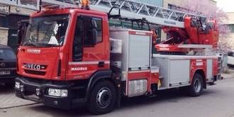 Incendio en la empresa Transportes Del Olmo esta madrugada