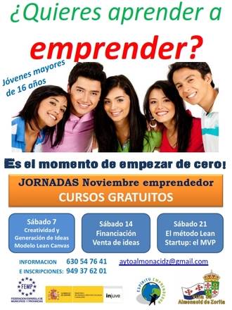 Almonacid de Zorita propone su 'Noviembre emprendedor' para los que quieran montar su propia empresa