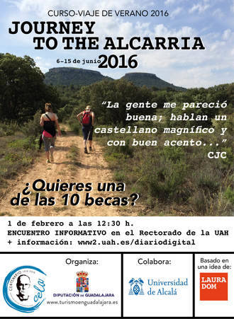 La Diputación y la UAH organizan una jornada informativa para alumnos que quieran participar en el ‘Viaje a la Alcarria’