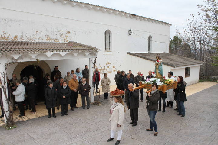 Tabladillo celebró ayer su fiesta patronal de la Virgen de las Candelas