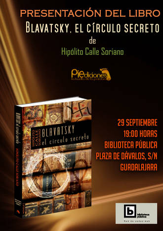La Biblioteca de Dávalos acogerá la presentación de la novela ‘Blavatsky, el círculo secreto’